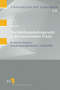 Vorderes Coverbild Erschließungsbeitragsrecht in der kommunalen Praxis