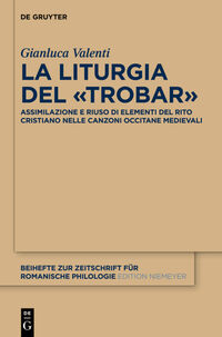 Vorderes Coverbild La liturgia del «trobar»