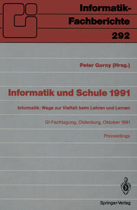 Vorderes Coverbild Informatik und Schule 1991