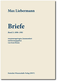 Vorderes Coverbild Max Liebermann: Briefe