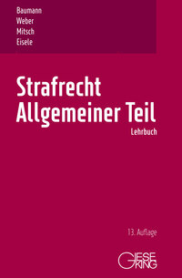 Vorderes Coverbild Strafrecht, Allgemeiner Teil