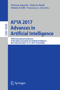Vorderes Coverbild AI*IA 2017 Advances in Artificial Intelligence