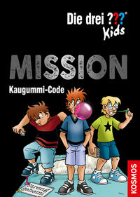Vorderes Coverbild Die drei ??? Kids, Mission Kaugummi-Code