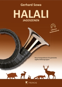 Vorderes Coverbild Halali Jagdszenen