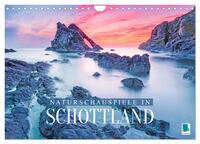 Vorderes Coverbild Naturschauspiele in Schottland (Wandkalender 2025 DIN A4 quer), CALVENDO Monatskalender