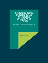 Vorderes Coverbild Ejercicios sobre derecho de las relaciones colectivas de trabajo