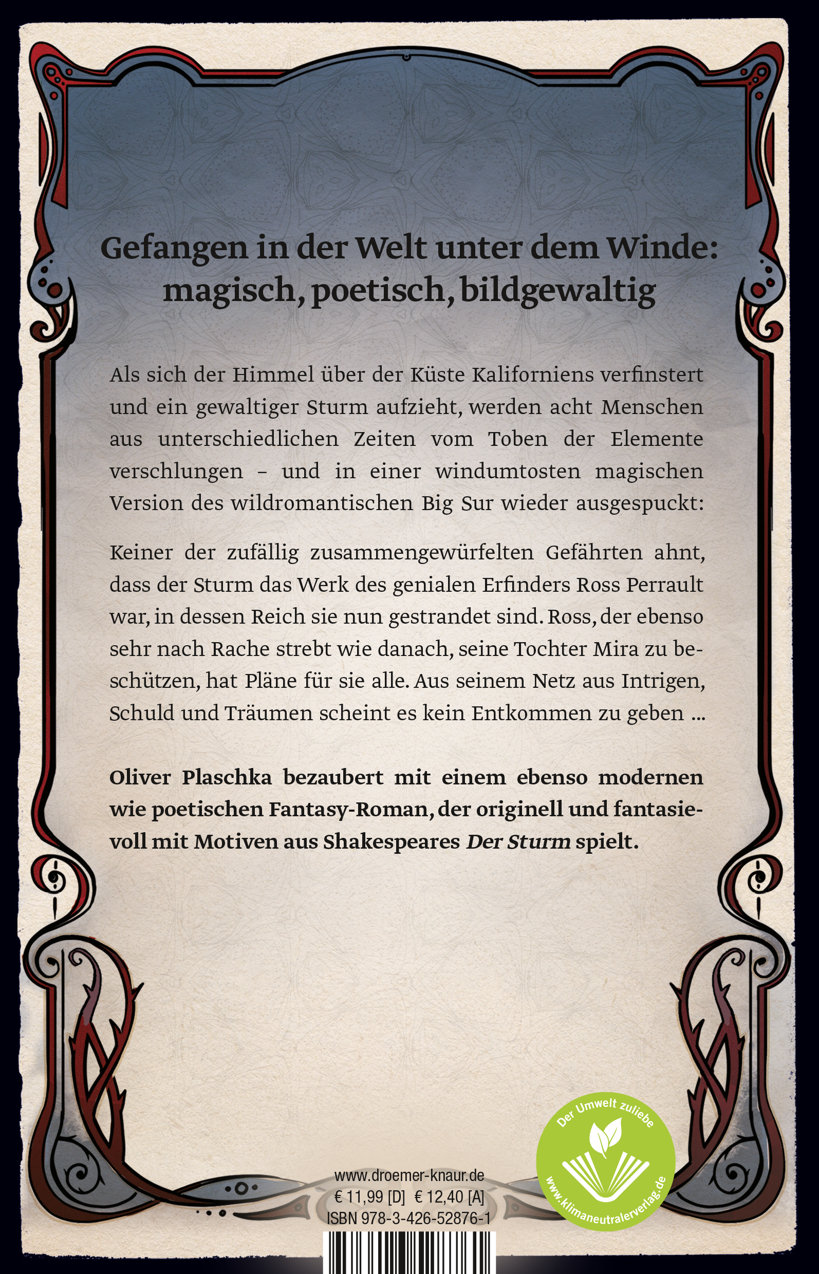 Rückseitencover Der Wächter der Winde