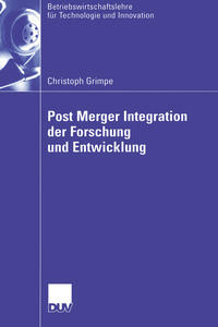 Vorderes Coverbild Post Merger Integration der Forschung und Entwicklung