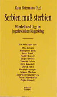 Vorderes Coverbild Serbien muss sterbien