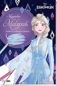 Vorderes Coverbild Disney Die Eiskönigin: Magischer Malspaß: Entdecke verborgene Motive!