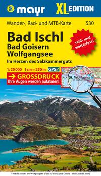 Vorderes Coverbild Mayr Wanderkarte Bad Ischl - Bad Goisern - Wolfgangsee XL 1:25.000