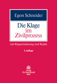 Vorderes Coverbild Die Klage im Zivilprozess