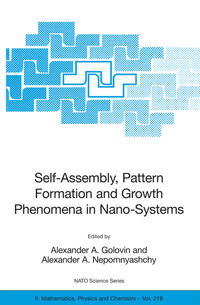 Vorderes Coverbild Self-Assembly, Pattern Formation and Growth Phenomena in Nano-Systems