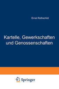 Vorderes Coverbild Kartelle, Gewerkschaften und Genossenschaften