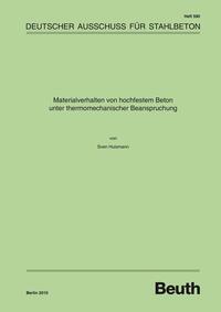 Vorderes Coverbild Materialverhalten von hochfestem Beton unter thermomechanischer Beanspruchung - Buch mit E-Book