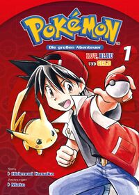 Vorderes Coverbild Pokémon - Die großen Abenteuer: Rot, Blau und Gelb 01