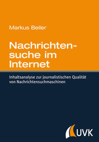 Vorderes Coverbild Nachrichtensuche im Internet