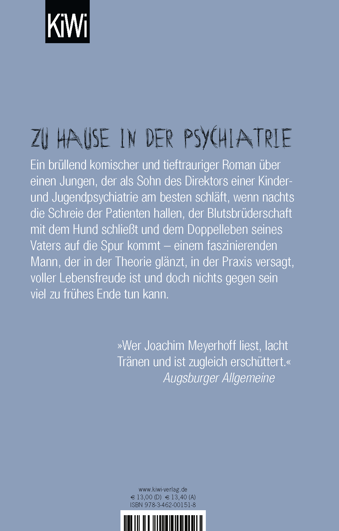 Rückseitencover Wann wird es endlich wieder so, wie es nie war