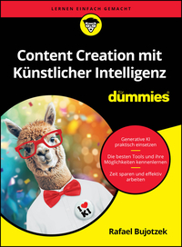 Vorderes Coverbild Content Creation mit Künstlicher Intelligenz für Dummies