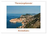 Vorderes Coverbild Kroatien, Terminplaner (Wandkalender 2025 DIN A2 quer), CALVENDO Monatskalender