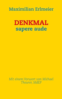 Vorderes Coverbild DENKMAL