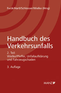 Vorderes Coverbild Handbuch des Verkehrsunfalls Unfallaufklärung und Fahrzeugschaden