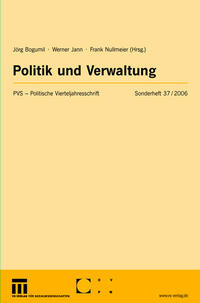Vorderes Coverbild Politik und Verwaltung