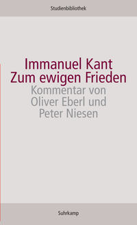 Vorderes Coverbild Zum ewigen Frieden