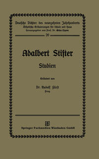 Vorderes Coverbild Adalbert Stifter