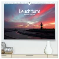 Vorderes Coverbild Leuchtturm "Kleiner Preuße" (hochwertiger Premium Wandkalender 2025 DIN A2 quer), Kunstdruck in Hochglanz