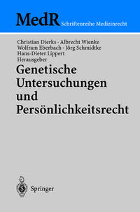Vorderes Coverbild Genetische Untersuchungen und Persönlichkeitsrecht