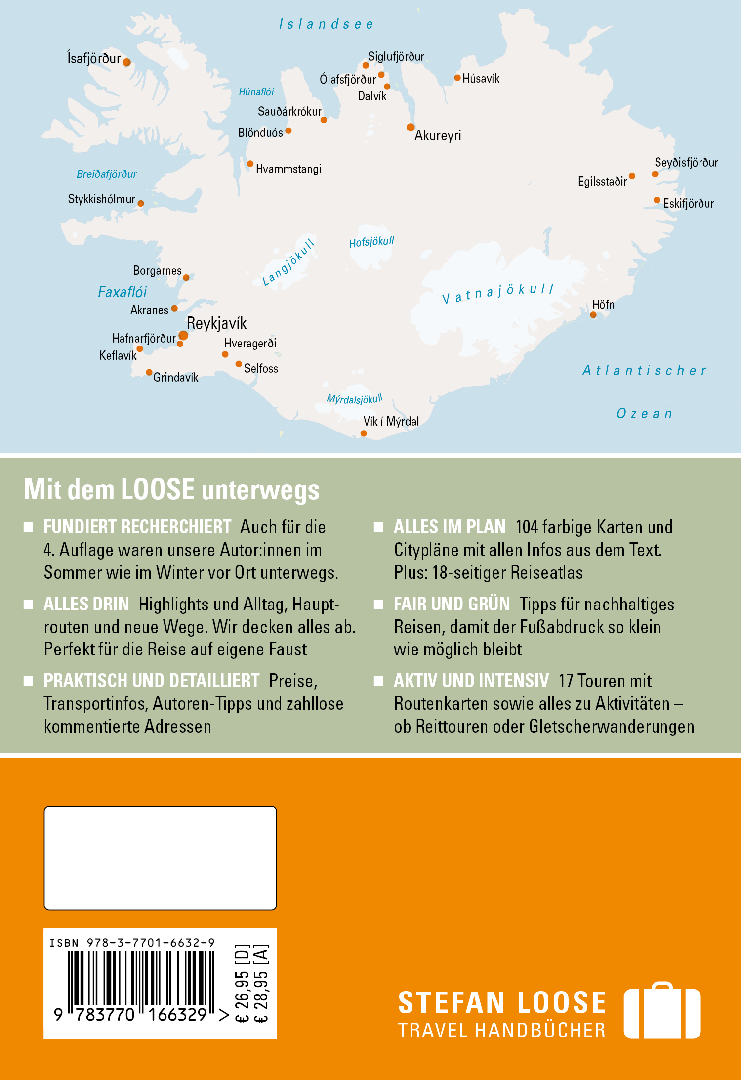 Rückseitencover Stefan Loose Reiseführer Island