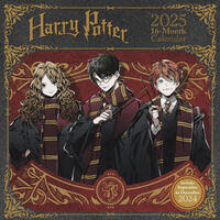 Vorderes Coverbild Pyramid – Harry Potter (Magical) 2025 Broschürenkalender, 30x30cm, Kalender für Fans der Harry-Potter-Welt, Wandkalender mit magischen Szenen und Charakteren, nachhaltig nur mit Papierumschlag