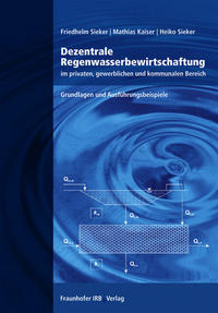 Vorderes Coverbild Dezentrale Regenwasserbewirtschaftung im privaten, gewerblichen und kommunalen Bereich