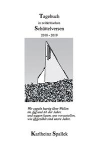 Vorderes Coverbild Fototagebuch 2018 - 2019
