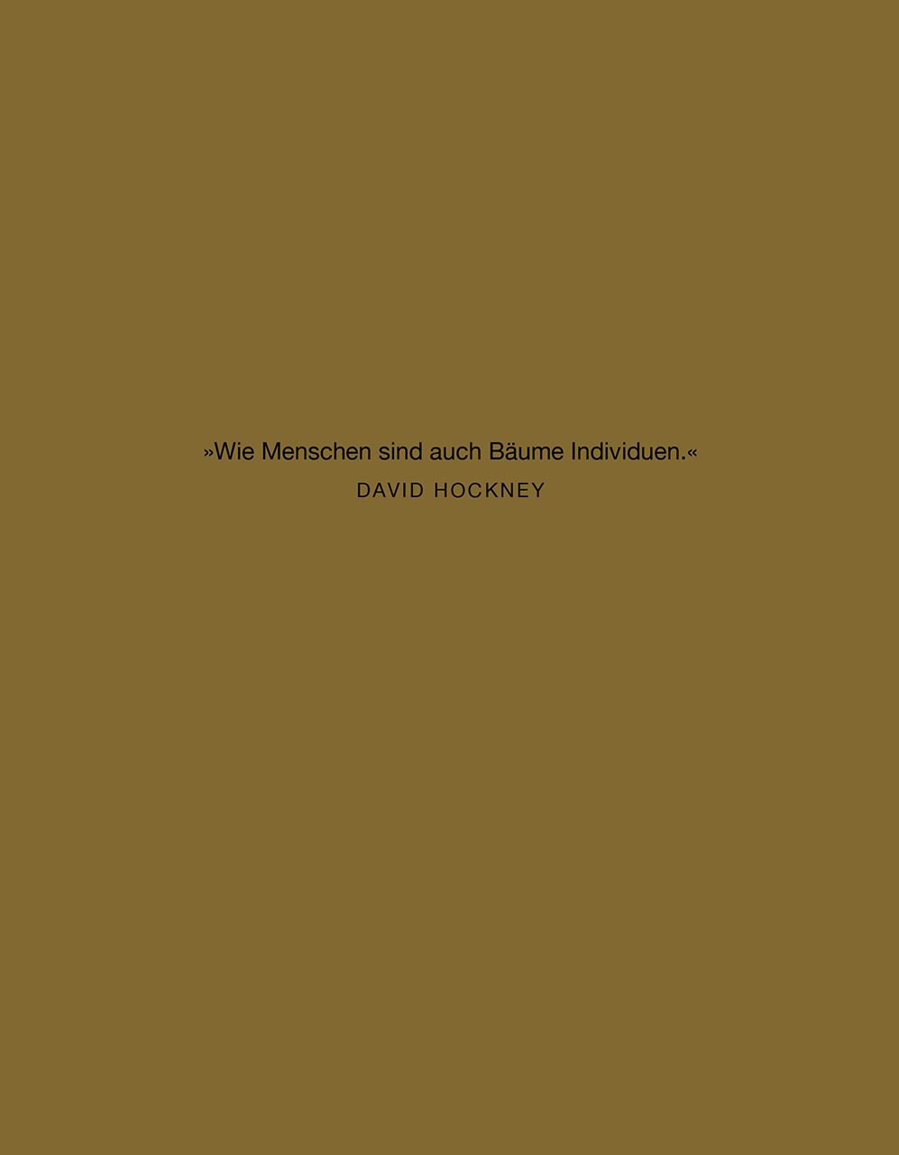 Rückseitencover Bäume in der Kunst