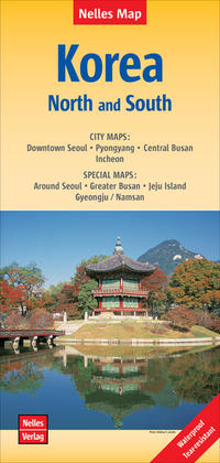 Vorderes Coverbild Nelles Map Landkarte Korea: North and South