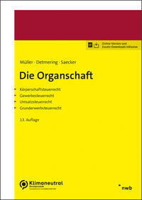 Vorderes Coverbild Die Organschaft