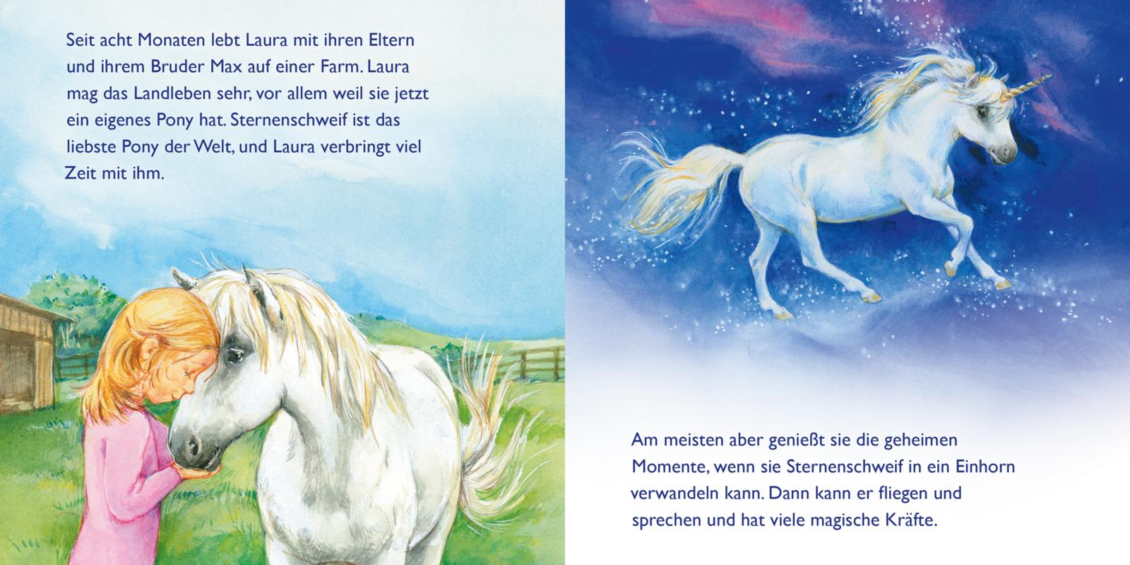 Beispielinhalt (Bild) Maxi Pixi 370: Sternenschweif: Ein gefährlicher Ausritt