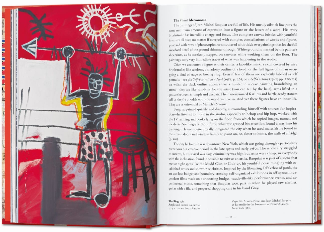 Beispielinhalt (Bild) Jean-Michel Basquiat. 40th Ed.