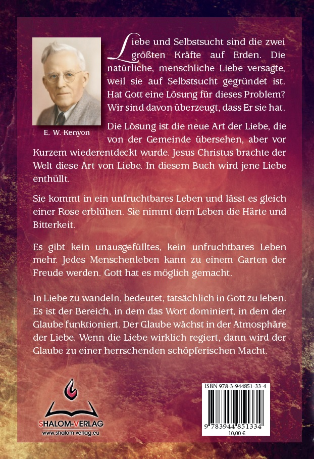 Rückseitencover Die neue Art der Liebe