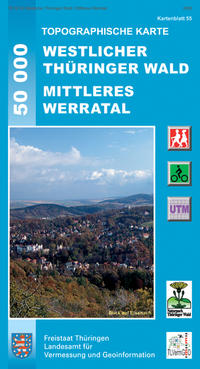 Vorderes Coverbild Westlicher Thüringer Wald - Mittleres Werratal
