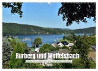 Vorderes Coverbild Rurberg und Woffelsbach - Leben wo andere Urlaub machen, in der Eifel (Wandkalender 2025 DIN A2 quer), CALVENDO Monatskalender