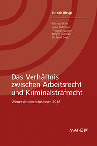 Vorderes Coverbild Das Verhältnis zwischen Arbeitsrecht und Kriminalstrafrecht