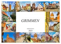 Vorderes Coverbild Grimmen Impressionen (Tischkalender 2025 DIN A5 quer), CALVENDO Monatskalender