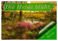 Vorderes Coverbild Die Heide blüht (Wandkalender 2025 DIN A4 quer), CALVENDO Monatskalender