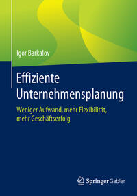 Vorderes Coverbild Effiziente Unternehmensplanung