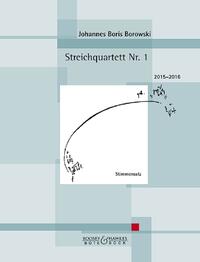 Vorderes Coverbild Streichquartett Nr. 1