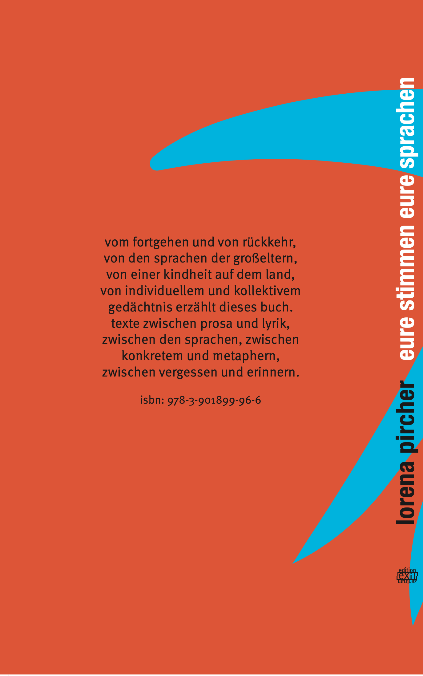 Rückseitencover eure stimmen - eure sprachen