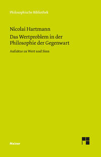 Vorderes Coverbild Das Wertproblem in der Philosophie der Gegenwart
